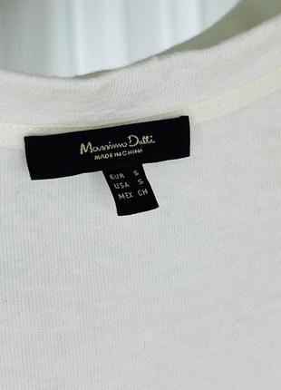 Massimo dutti длинное льняное платье макси4 фото