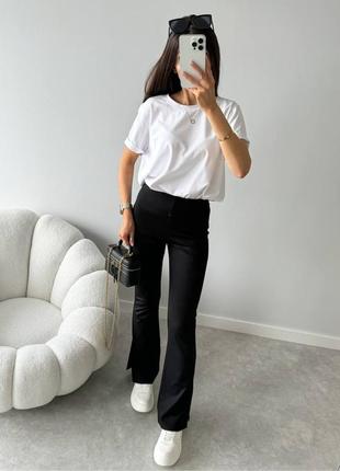 Брюки з розрізом