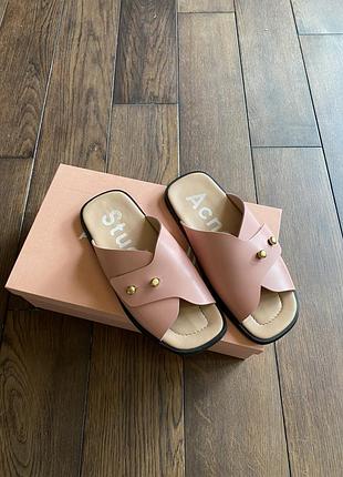 Шльопанці acne studios