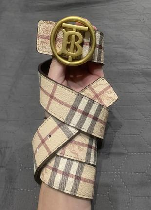 Ремень burberry reversible belt круглый