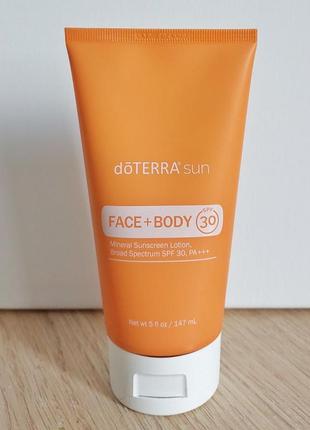 Сонцезахисний мінеральний лосьон для тіла та обличчя від doterra spf301 фото