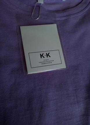 Кроп-футболка k&k3 фото