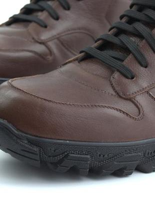 Коричневые кроссовки демисезонная мужская обувь больших размеров 46 47 48 rosso avangard rebaka tacti brown bs6 фото