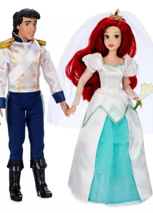 Набір весільний лялька аріель і ерік, ariel and eric wedding doll set – the little mermaid1 фото