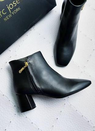 Marc joseph new york оригинал кожаные черные ботинки5 фото
