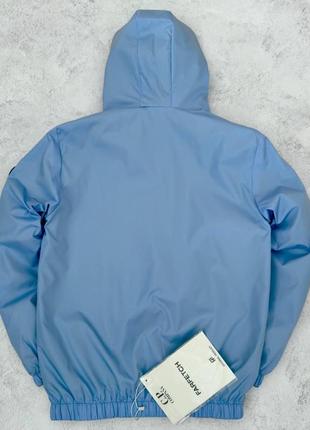 Мужская ветровка cp cpmpany голубая весенняя куртка сп компани, куртка спортивная стильная плащевка4 фото