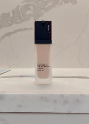 Тональная основа, крем shiseido synchro skin self-refreshing 120 ivory