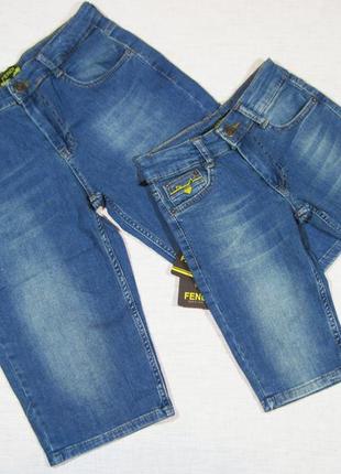 Шорты для мальчика   джинсовые(стрейчевые) высокого качества.производство турции1 фото