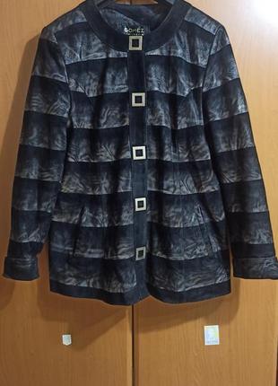 Шкіряна класична куртка gomez