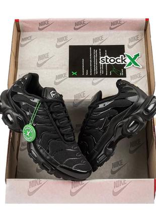 Кросівки чоловічі nike air max tn plus black