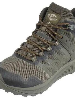 Оригінальні тактичні черевики merrell tactical nova 3 mid waterproof олива5 фото