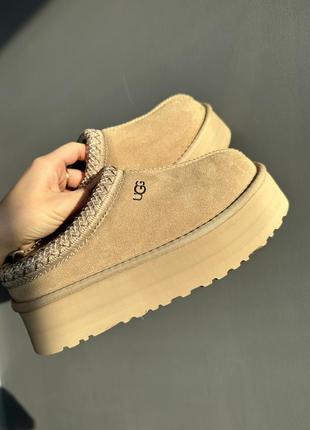 Угги ugg tazz тапочки на платформе