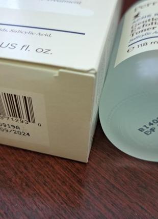 Тонік для проблемної шкіри perricone md acne relief gentle exfoliating toner