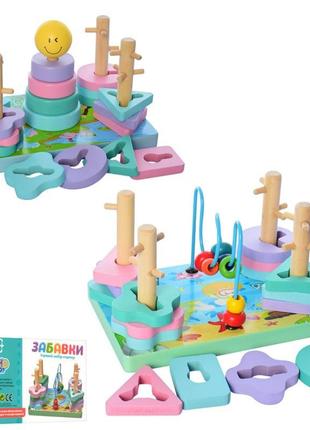 Деревянная игрушка tree toys геометрика md-2112