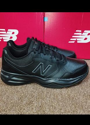 Чоловічі шкіряні кросівки new balance 411 (ma411lk1)