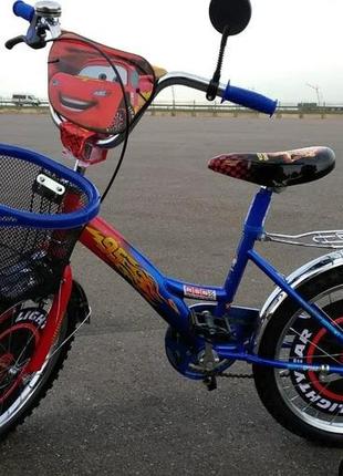 Детский двухколесный велосипед 16 дюймов azimut тачки1 фото