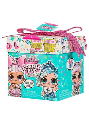 Игровой набор с куклой l.o.l. surprise! серии "confetti pop" – день рождения 589969