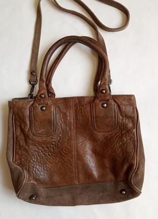 Marella оригинал итальянская женская сумка натуральная кожа2 фото
