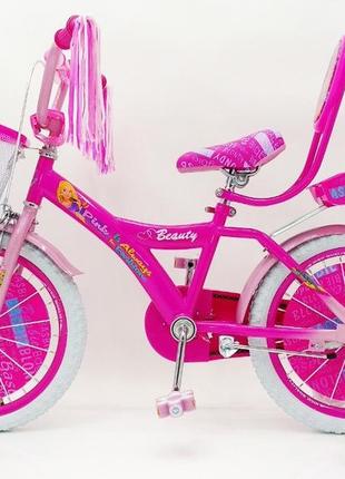Дитячий двоколісний велосипед (від 8 років) на 20 дюймів beauty 19вв01-20 рожевий9 фото