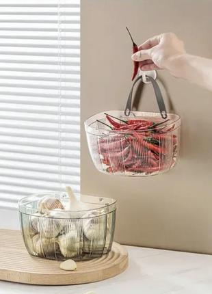 Органайзер для кухні, для дома з підвіскою стильний органайзер корзинка