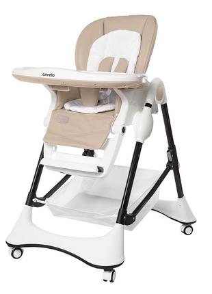 Дитячий стільчик для годування carrello stella crl-9503 light beige