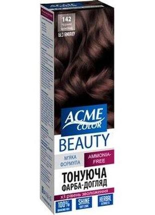 Гель-краска acme-color beauty № 142 черный шоколад 69 г (4820000300155)