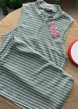 Сукня зара,сукня в рубчик,платье в рубчик,сукня міді,платье миди