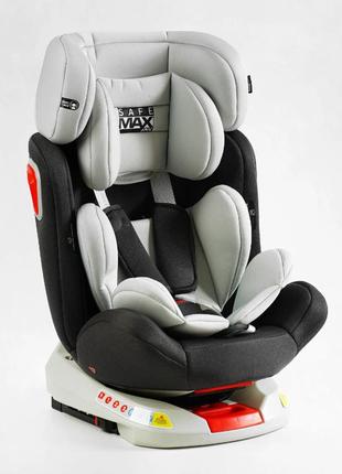 Детское универсальное автокресло joy safemax sf с системою isofix, группа 1-2-3, вращается на 360 градусов