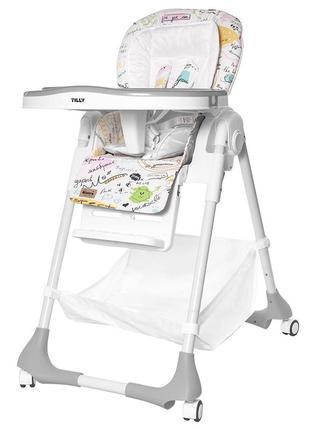 Детский стульчик для кормления baby tilly bistro t-641/2 grey