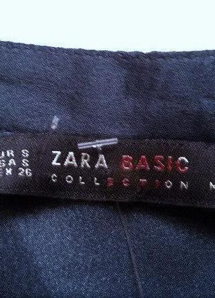 Рубашка сатиновая  блуза zara basic /962/4 фото