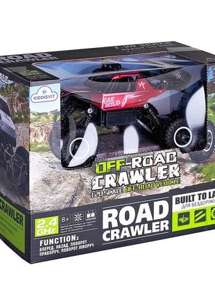 Sl-109ar автомобіль off-road crawler з р/к car vs wild червоний, акум. 3,6v, метал. корпус, 1:20