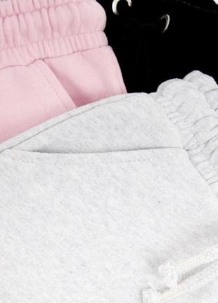 Спортивні джогери штани для дівчинки від з начосиком на флісі next (некст) англія3 фото