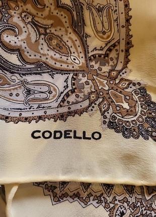 Шелковый платок косынка codello1 фото
