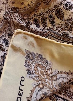 Шелковый платок косынка codello3 фото