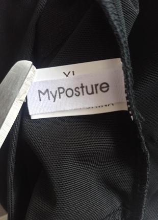 Myposture корректор осанки футболка для коррекции бандаж для спины posture корректирующее белье6 фото