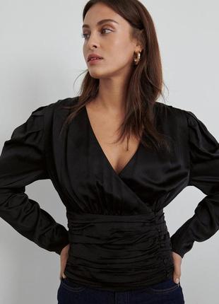 Шикарная чёрная блуза с объемными рукавами и много крутых вещей ❤️❤️🌺🥰2 фото
