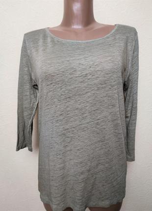 Льняной лен лонгслив футболка j.crew /5359/