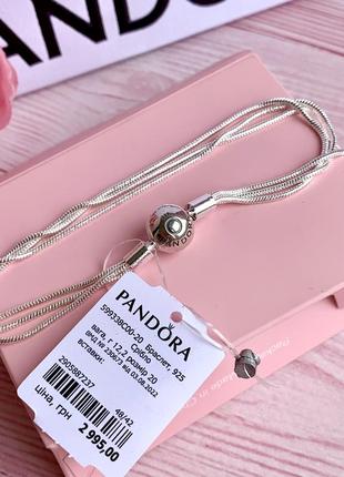 Браслет пандора серебро 925 браслет pandora «с несколькими цепочками» оригинальный браслет пандора новый бирка пломба3 фото