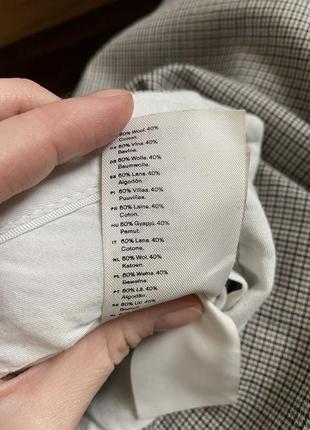 Стильні прямі довгі брюки arket вовна котон 36 розмір