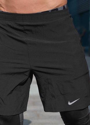 Nike 5в1 (ражгард, футболка, легінси, шорти, худі)4 фото