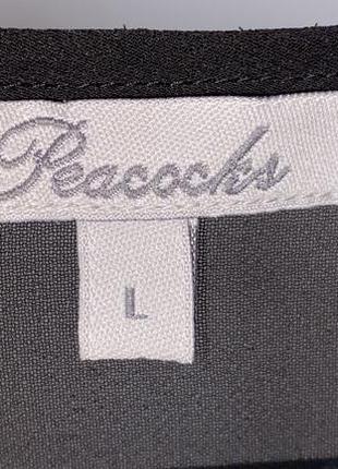 Жіноча чорна накидка  халат пеньюар розмір l6 фото