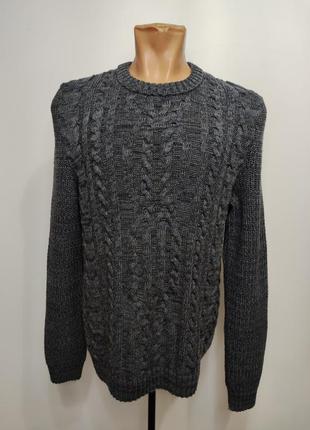 Asos теплый свитер крупной вязки1 фото