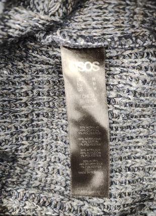 Asos теплый свитер крупной вязки4 фото