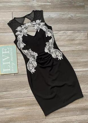 Сукня з мереживом ідеал lipsy xs-s