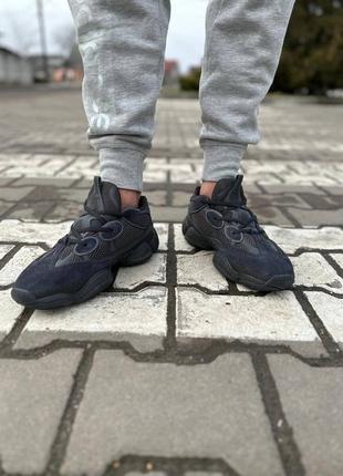 Кросівки adidas yeezy boost 500 black blue (37,38,41-44)4 фото