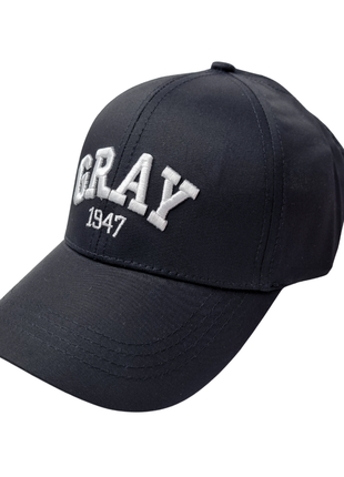 Бейсболка кепка р.54-56 gray хлопчику бавовна 5 кольорів принт2 фото