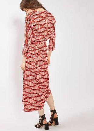 Гарна асиметрична сукня міді з розрізами/плаття/сарафан3 фото