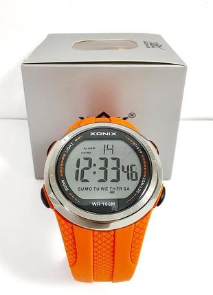 Водонепроницаемые наручные часы xonix nd-a02 box / спортивные часы унисекс5 фото