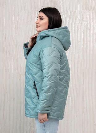 Женская куртка ветровка большие размеры (р.хl-4xl)10 фото