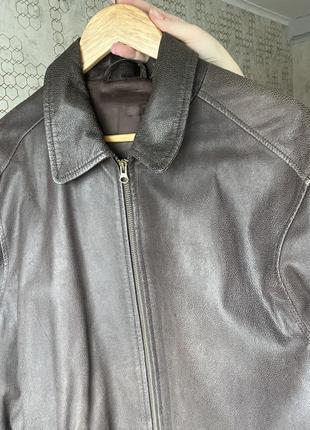 Куртка шкіра leather pelle2 фото